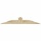 Ekena Millwork Portland Rough Sawn Timber Gable Bracket, Douglas Fir, 60"W x 10"H x 4"D x 6"F, 4/12 Pitch GBW060X10X0406POR00RDF - alternate 1